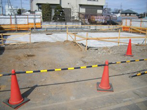 捨てコン打設