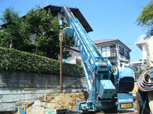 山留レール打込
