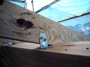 垂木止め金物取付