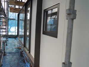 外壁サイディング張り