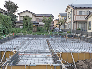 基礎配筋・型枠