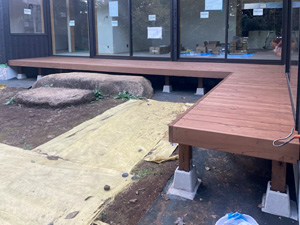 デッキ工事