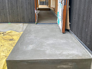 玄関土間仕上げ