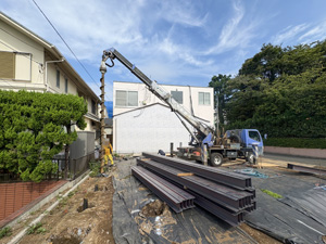 山留杭打込工事