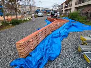 構造梁トラス軸組