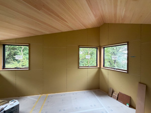 石膏ボード張り②