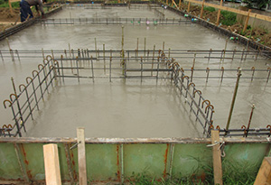 耐圧盤打設完了